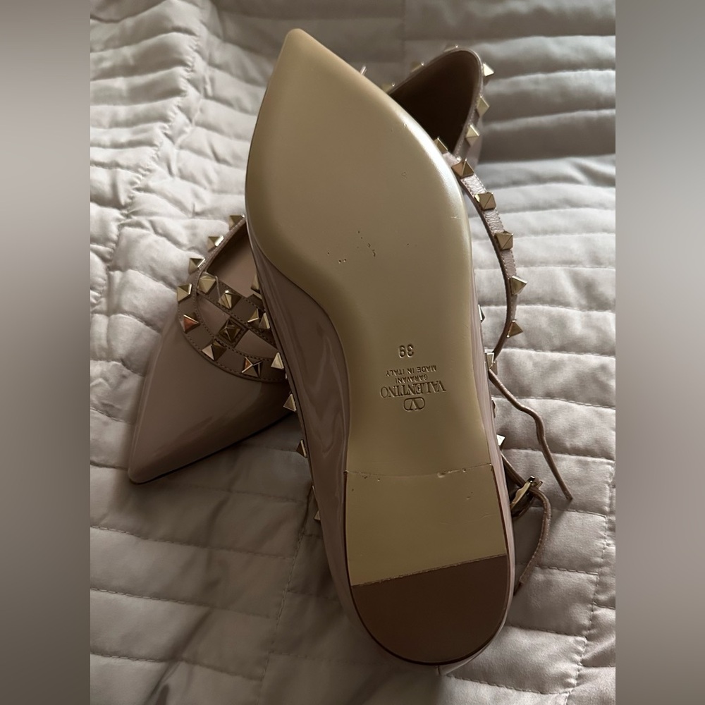VALENTINO Rockstud Caged Ballet Flats - Picture 5 of 14